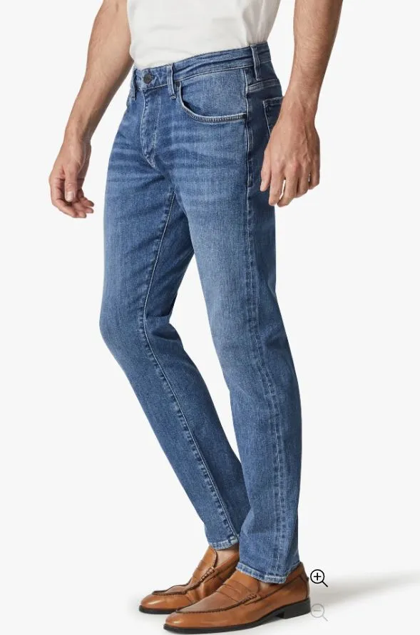 34 Heritage Cool Denim Mid Blue Selvedge FW23