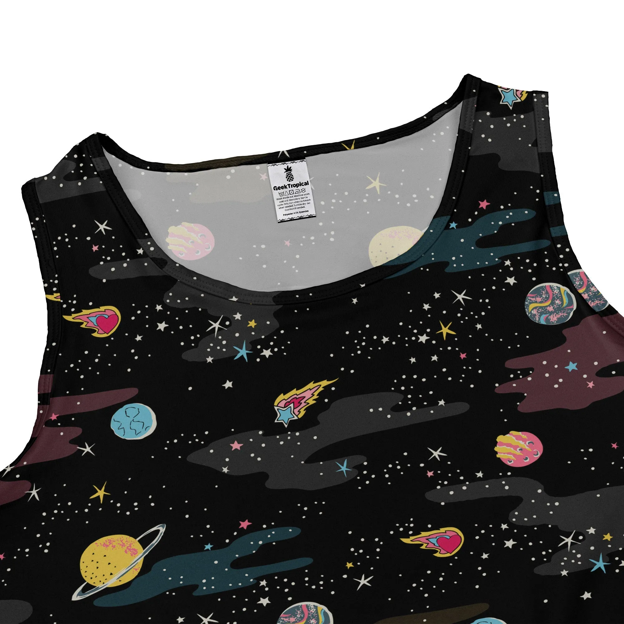 A Starry Galaxy Outer Space Dress
