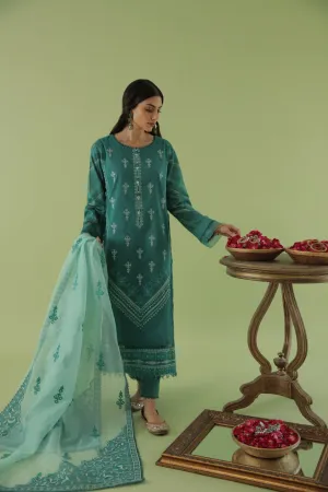 Aabyaan by Qalamkar Aarzu Luxury Lawn Collection 2022  – MEHAK (AA-04)