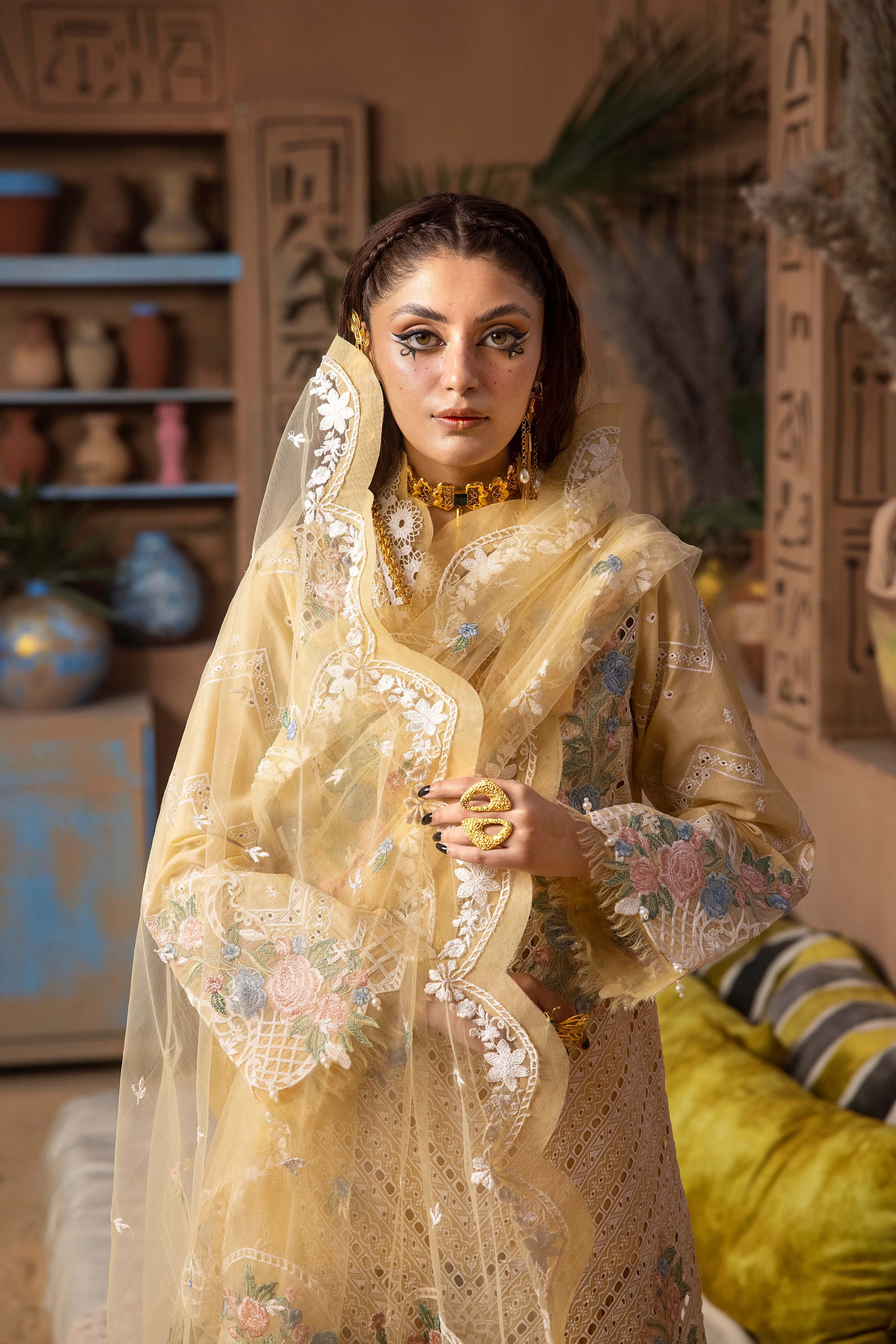 Adan's Libas Lawn by Khadija Sheikh –  5588