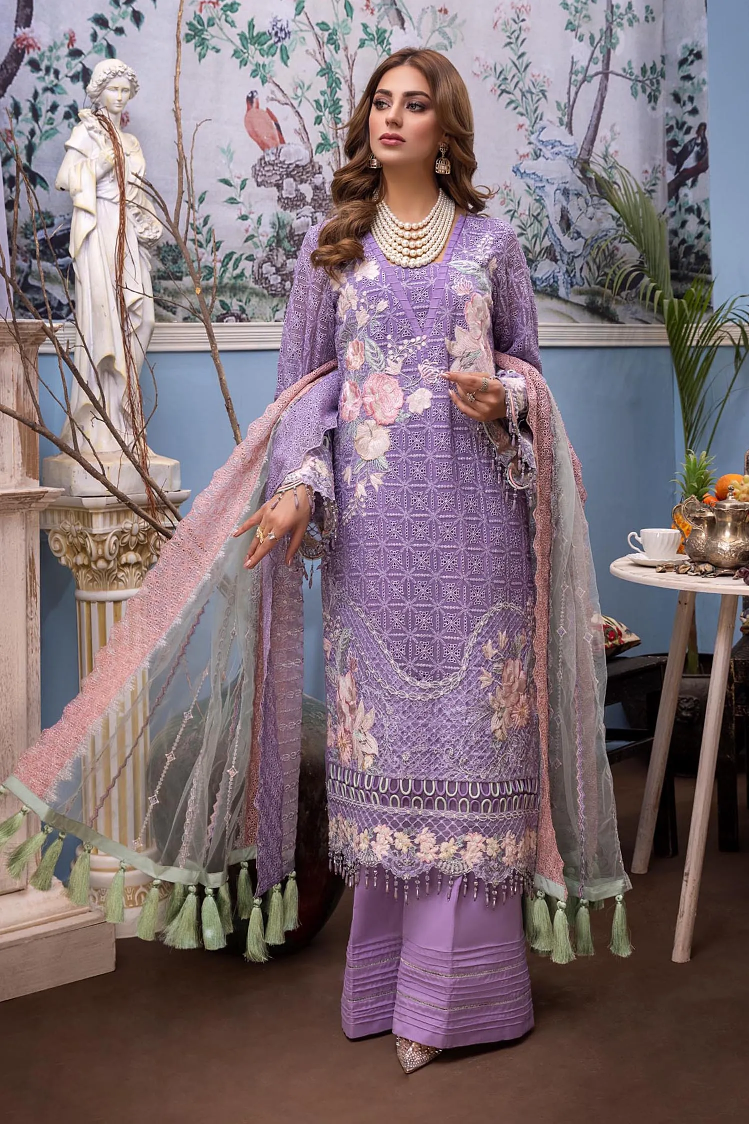 Adan's Libas Melodic Formal Chiffon Collection – Ethnic Delight