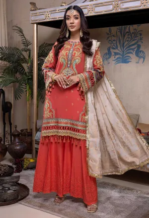 Adan's Libas Naqsh · Schiffli Embroidered Jacquard Lawn Collection – Celosia