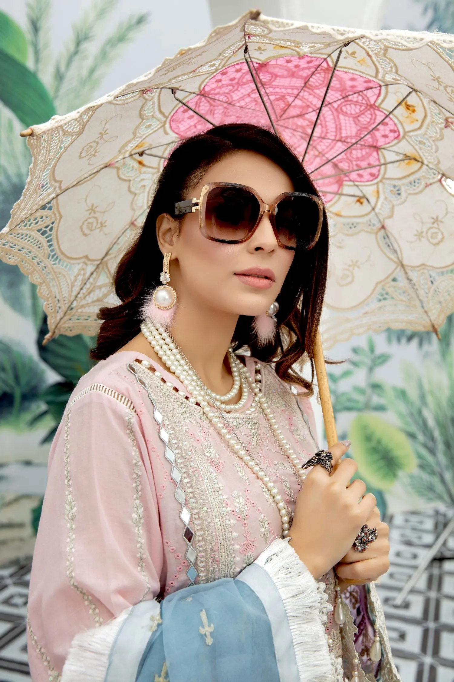 Adan's Libas Schiffli Embroidered Lawn Collection – Fairy Floss