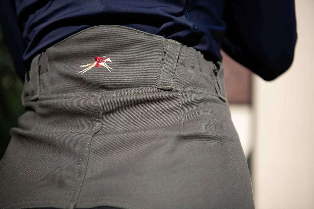Adults Summer Breeches Duvall 150 - Moss Green