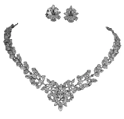 Ashton Necklace and Earring Set