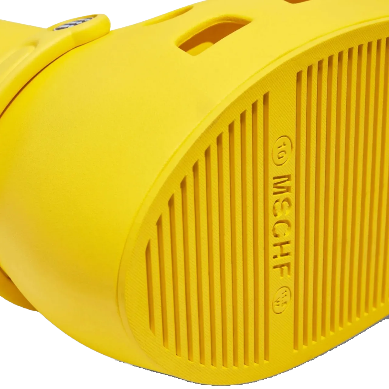 Boots Crocs x MSCHF Big Yellow Boot, yellow