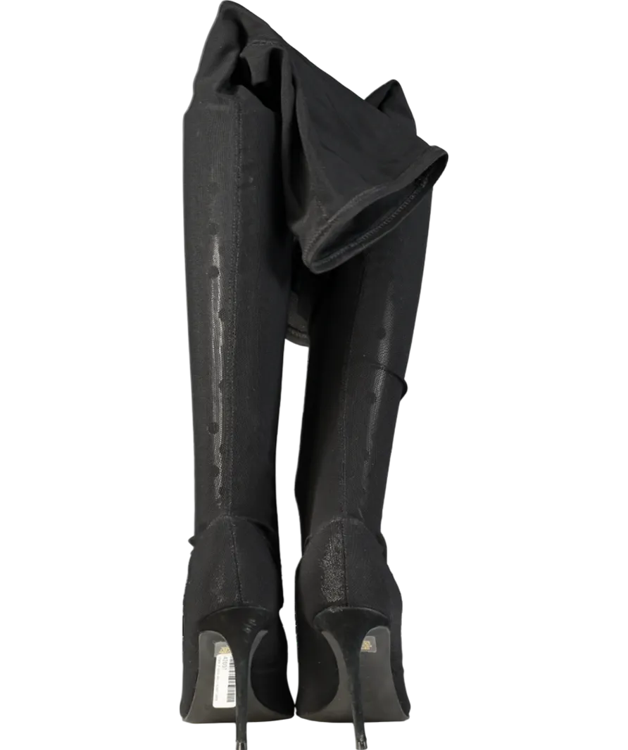 Carvela Black Vixen Over The Knee Boot UK 6 EU 39 👠