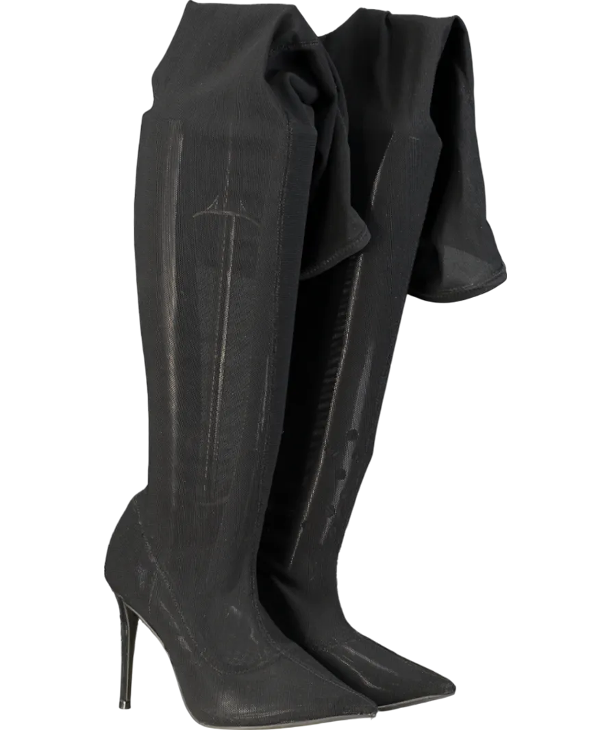 Carvela Black Vixen Over The Knee Boot UK 6 EU 39 👠