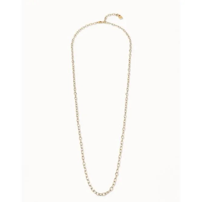 Chain 6 Golden Metal Necklace