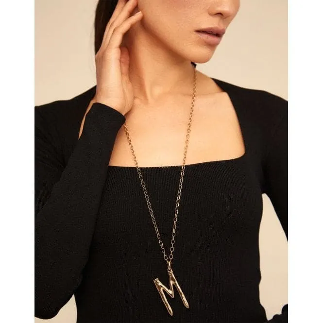 Chain 6 Golden Metal Necklace