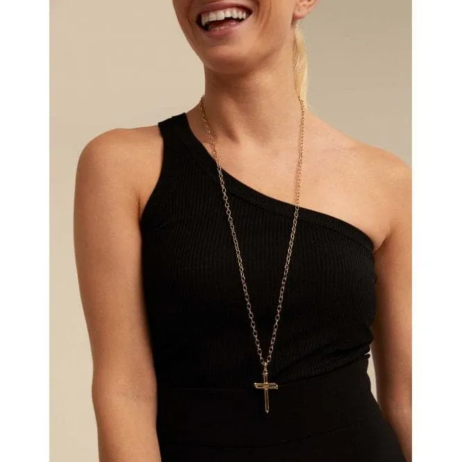 Chain 6 Golden Metal Necklace