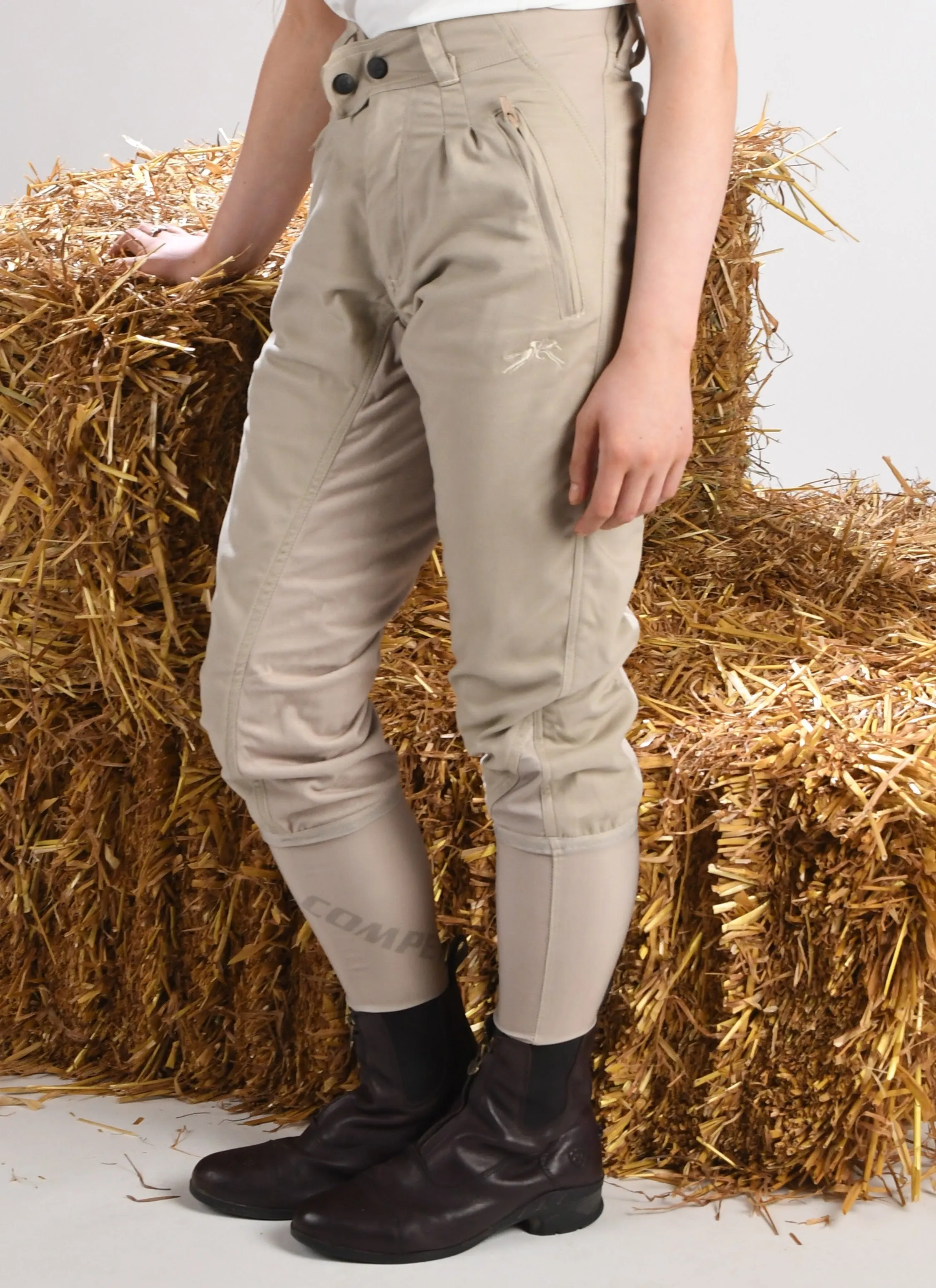 Childrens Beige Breeches - A Little Bit Racey