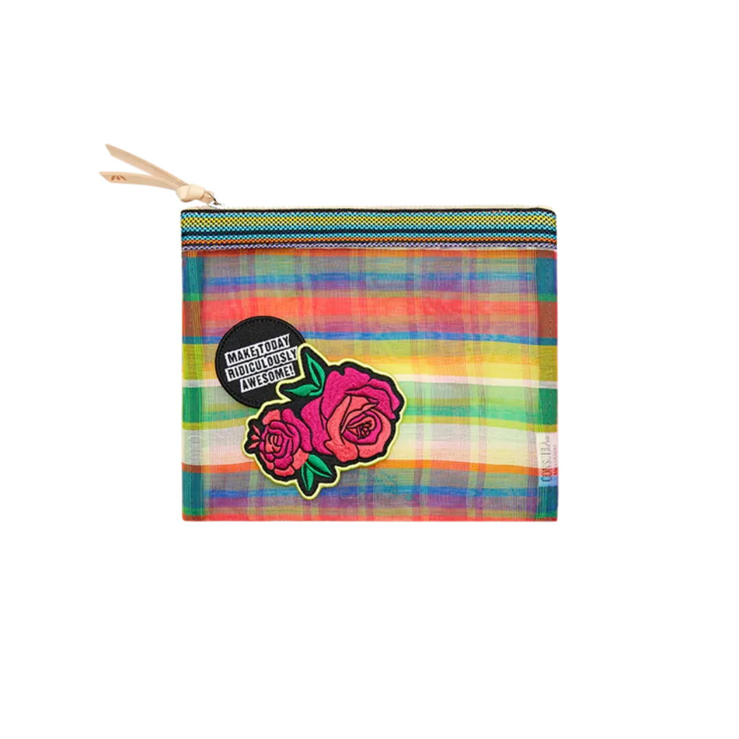 Consuela Women's Marcela Patch Slim Zip Pouch