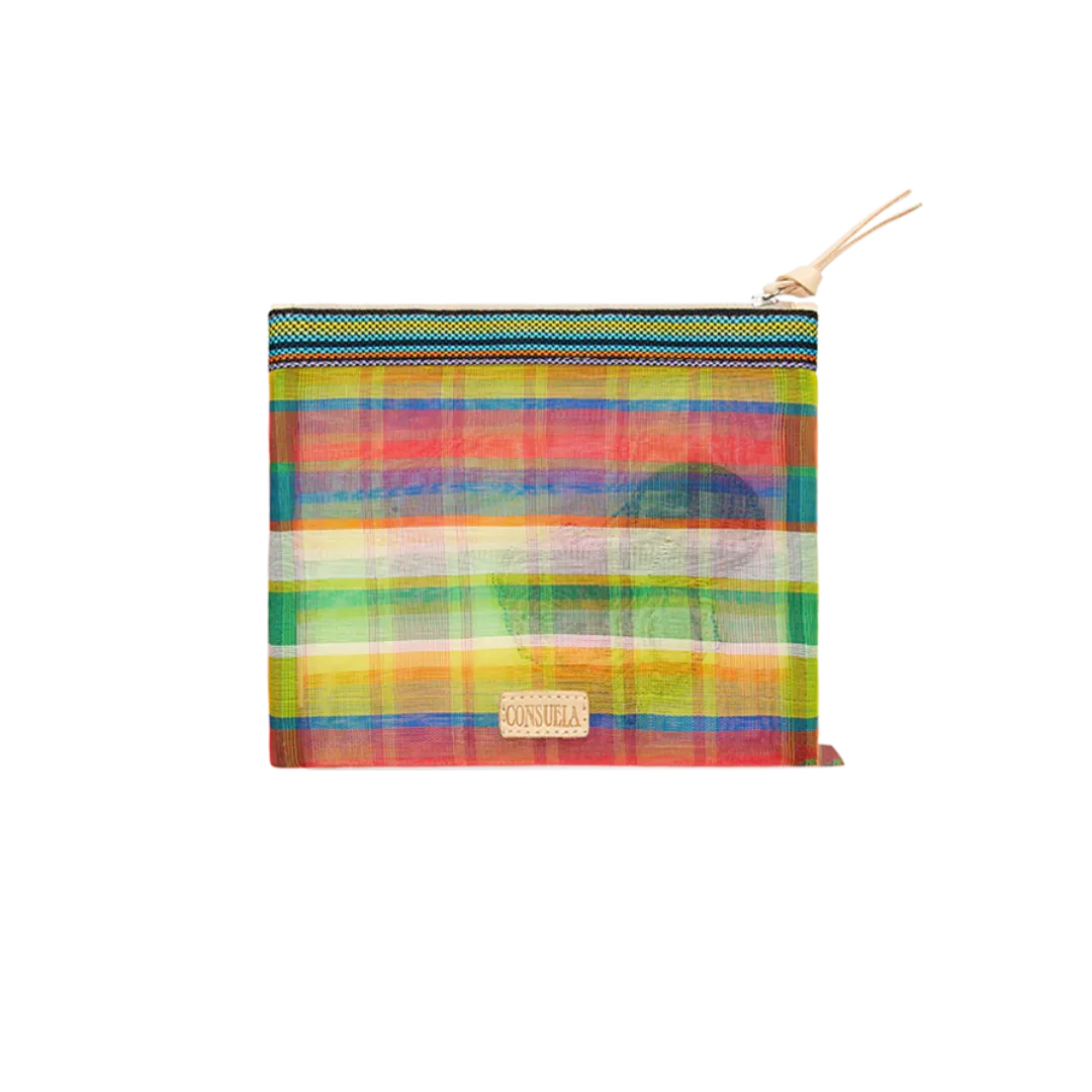 Consuela Women's Marcela Patch Slim Zip Pouch