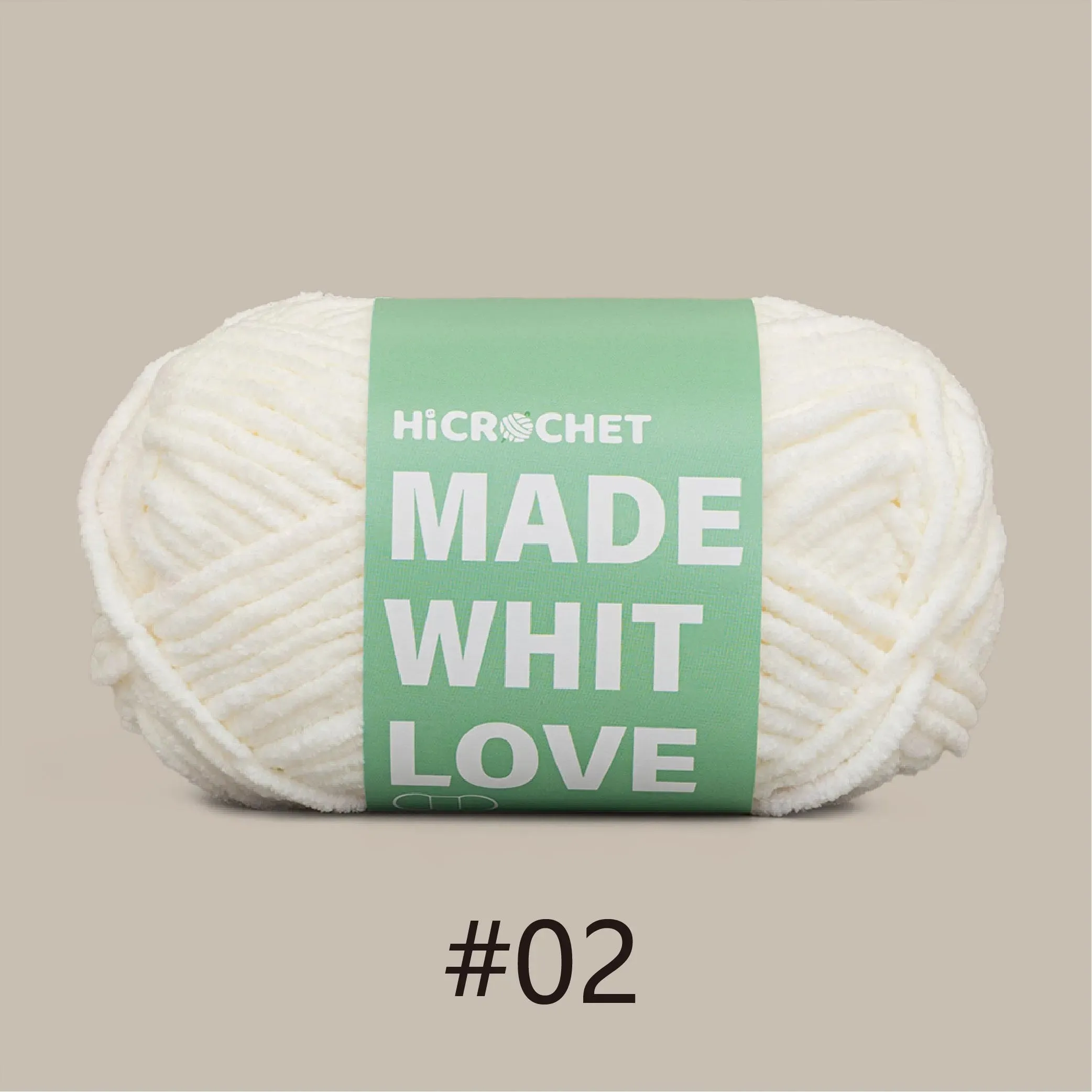 Crochet Yarn (100% Polyester)