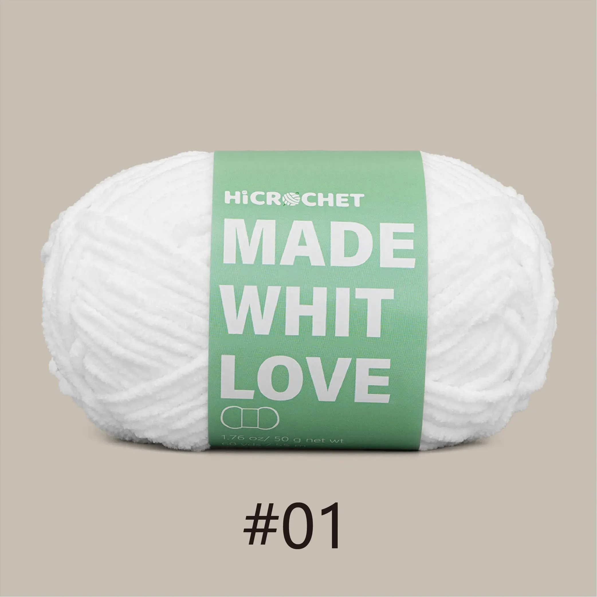 Crochet Yarn (100% Polyester)