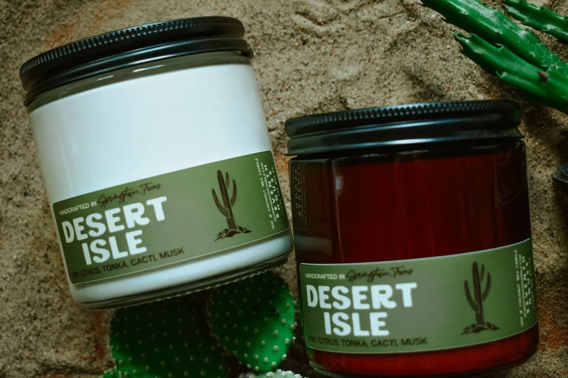 DESERT ISLE - Kiwi, Citrus, Tonka Candle