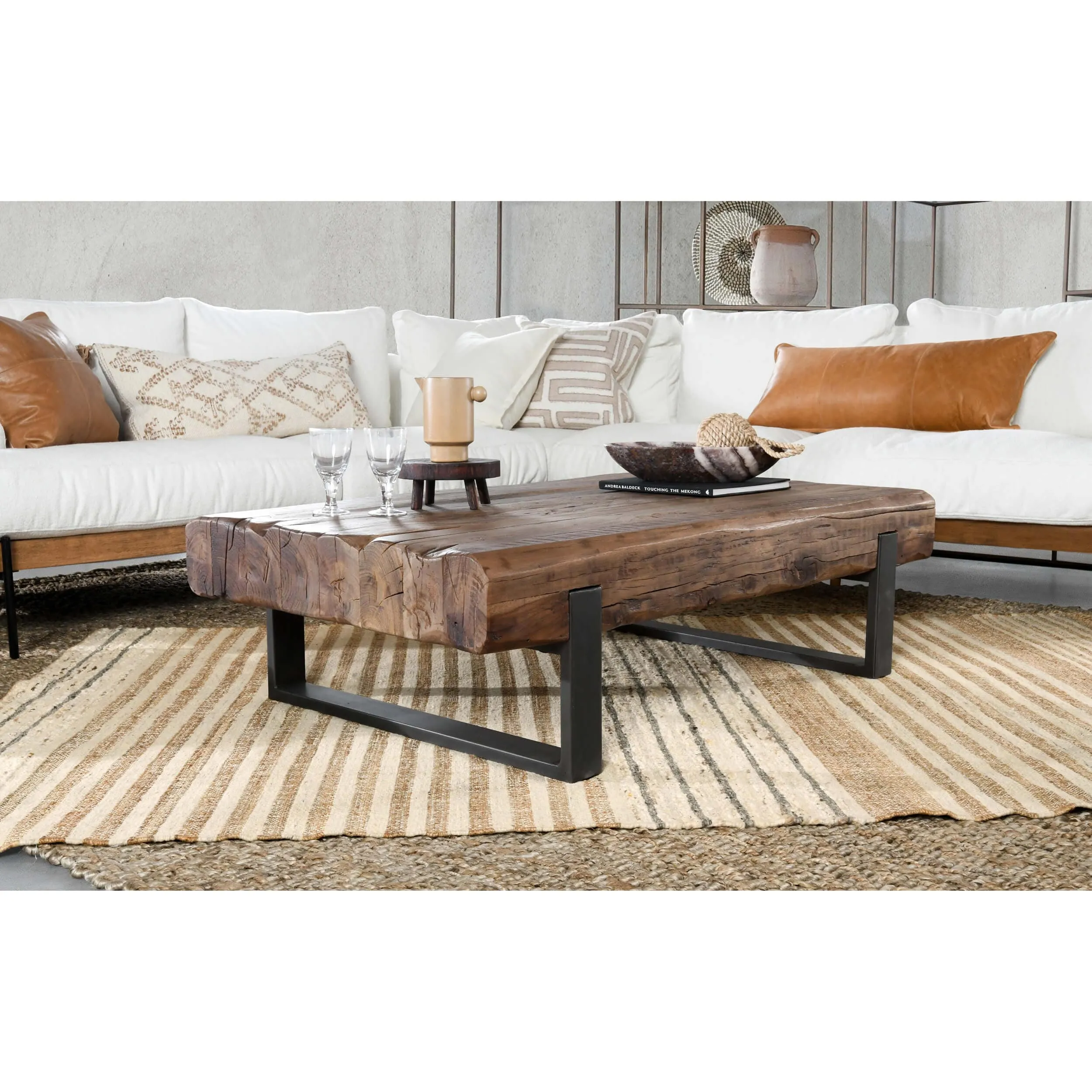 Faro Sectional, White