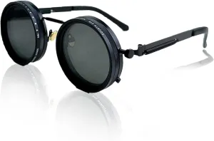 Hand Made Nd-400 9 Gears Round Polarized Adjustable Dimming Men Sunglasses women Filter Diving Fishing