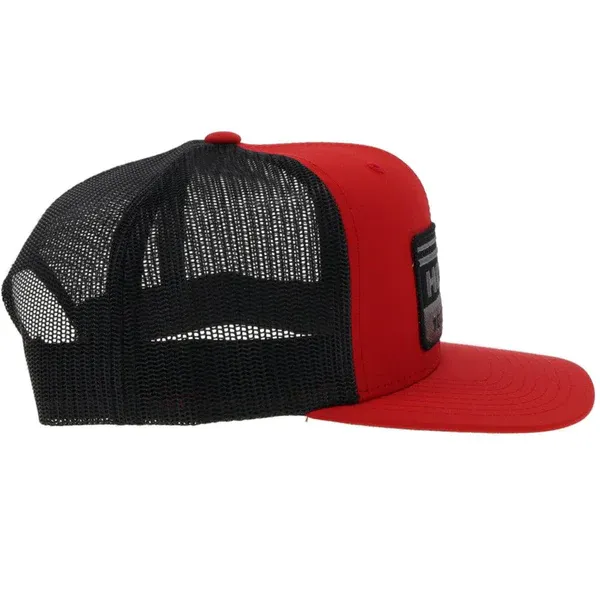 Hooey Men's Horizon Red Mesh Cap