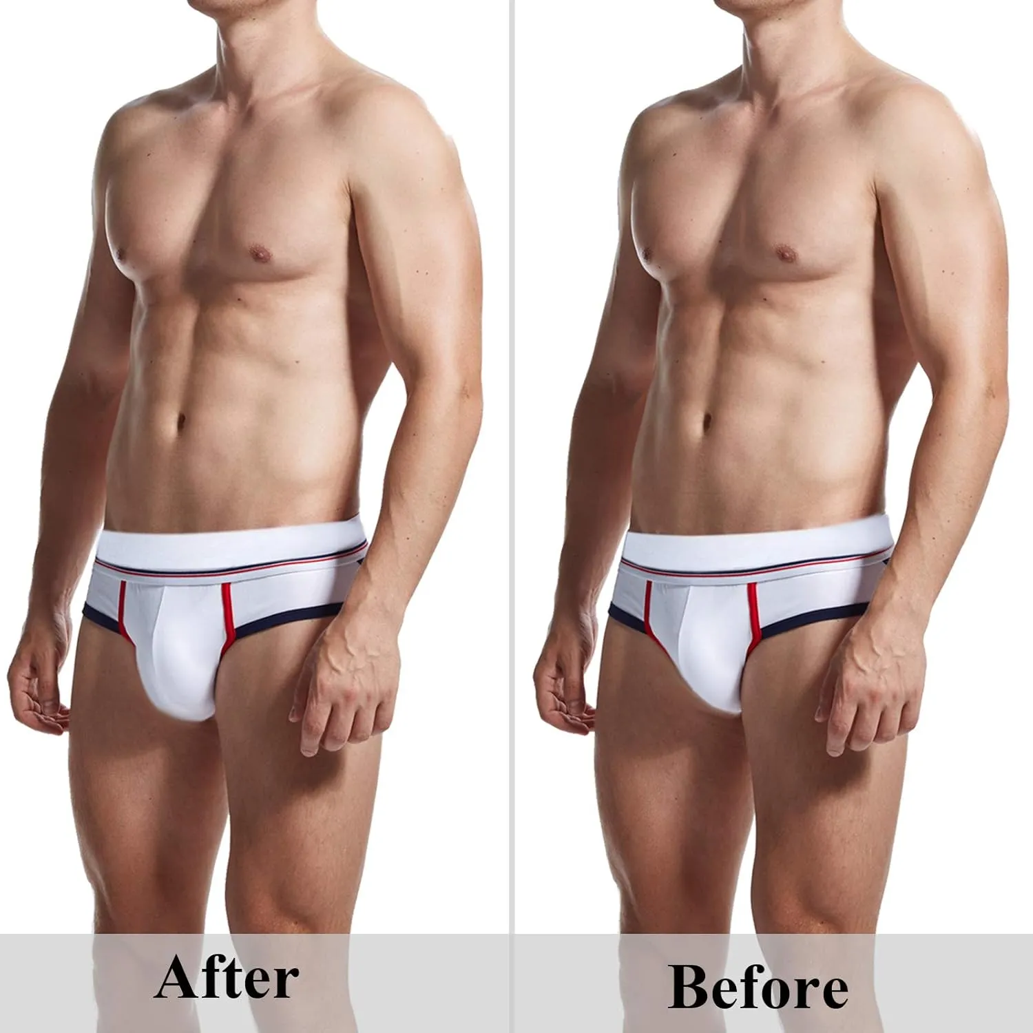 Men's Underwear Enlarge Enhancing Cup Sponge Pad for Swimming Swimwear Briefs G String Thongs Shorts 3 Packs