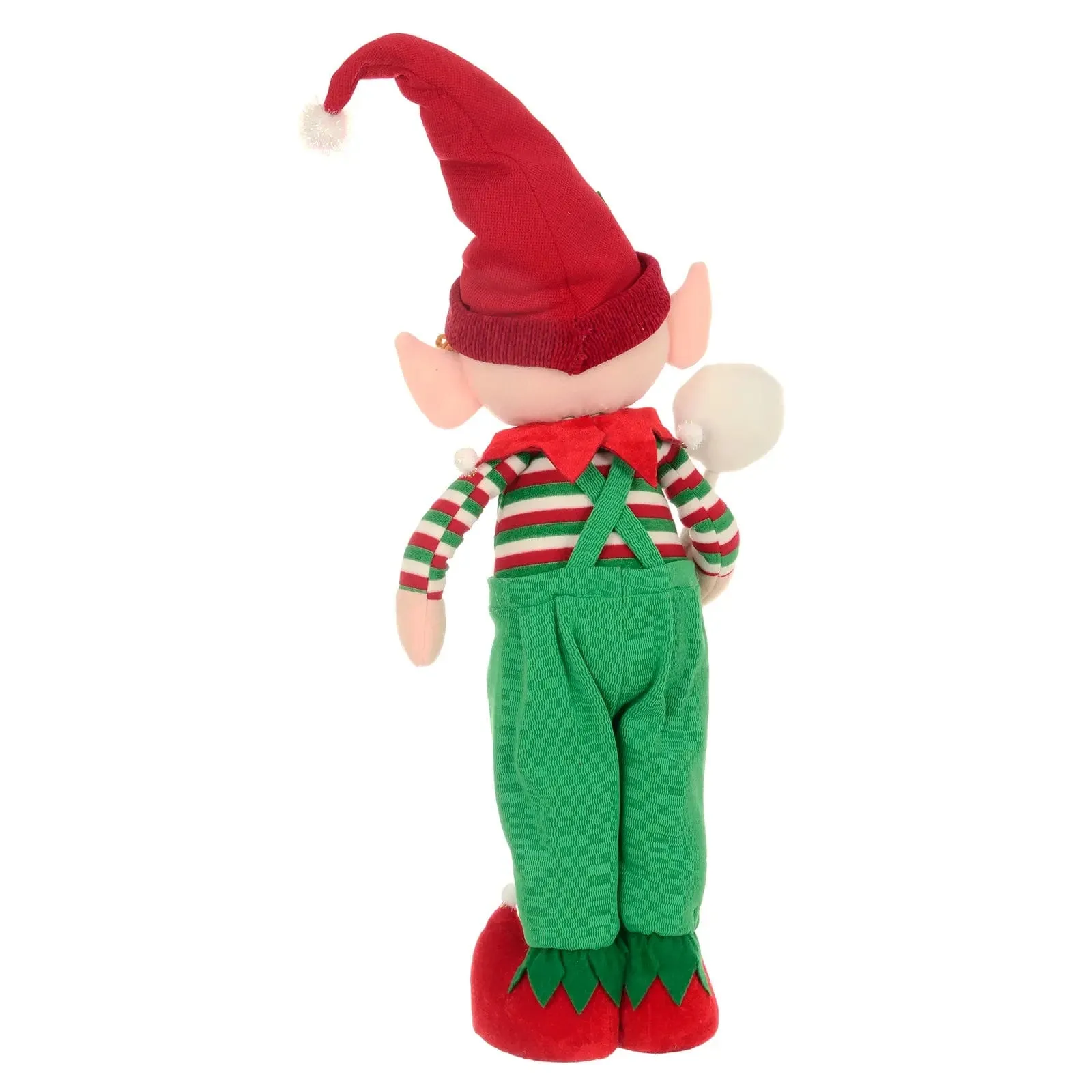 Mr Crimbo Standing Christmas Elf Figure Decoration Fabric 79cm
