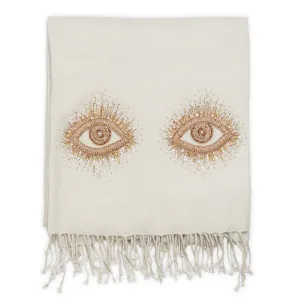 Muse Eyes Embellished Throw