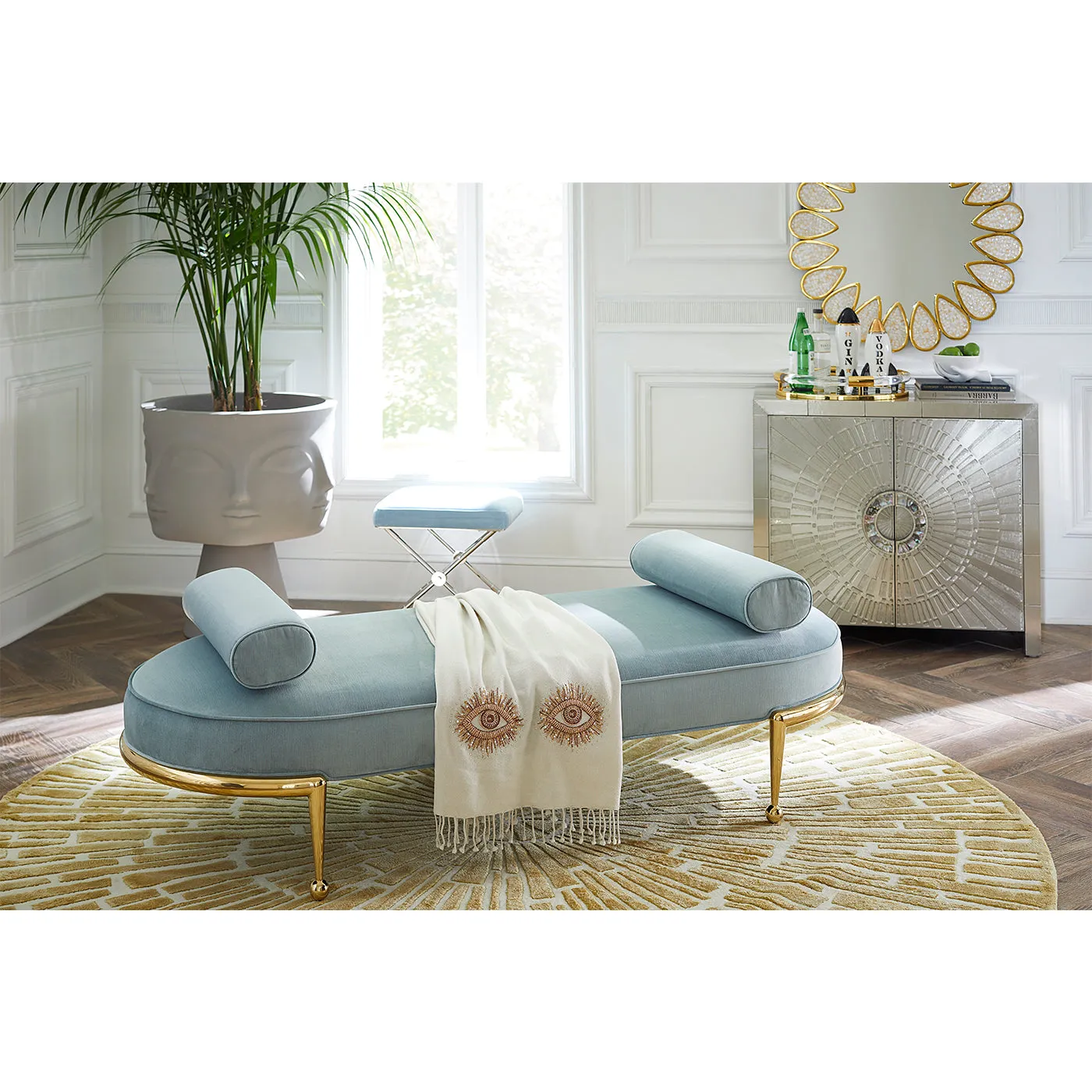 Muse Eyes Embellished Throw