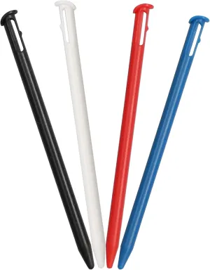 New 3DS Stylus Pen, Xahpower Replacement Stylus Compatible with Nintendo New 3DS, 4 in 1 Combo Touch Styli Pen Set Multi Color for New 3DS
