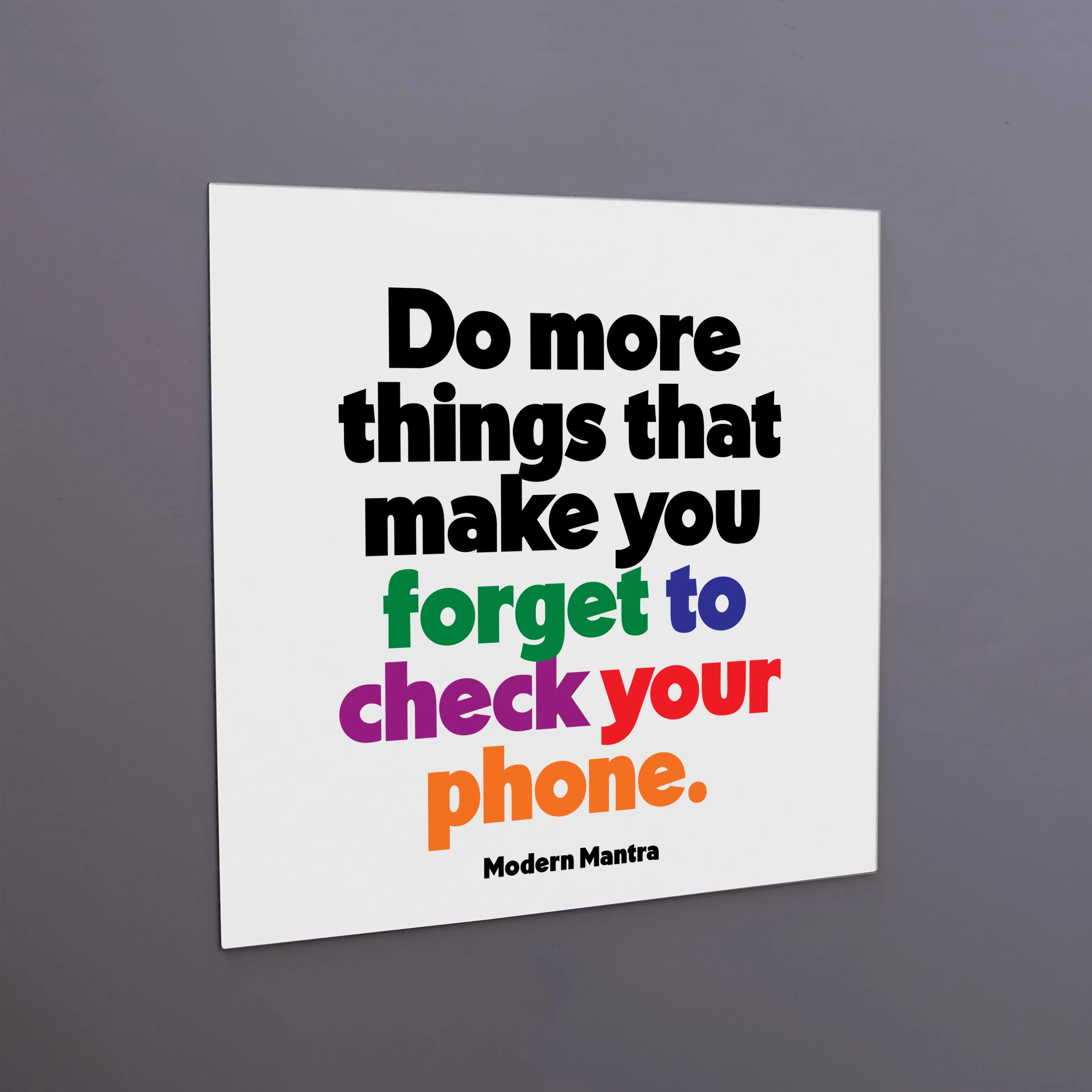 "forget phone" magnet