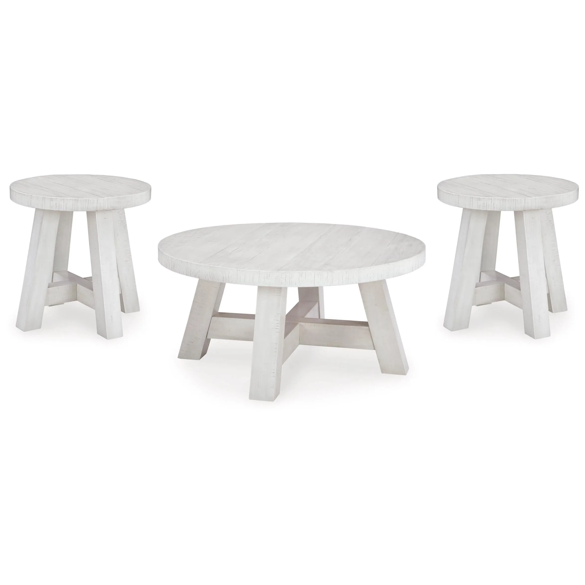 Signature Design by Ashley Jallison Occasional Table Set T727-6/T727-6/T727-8