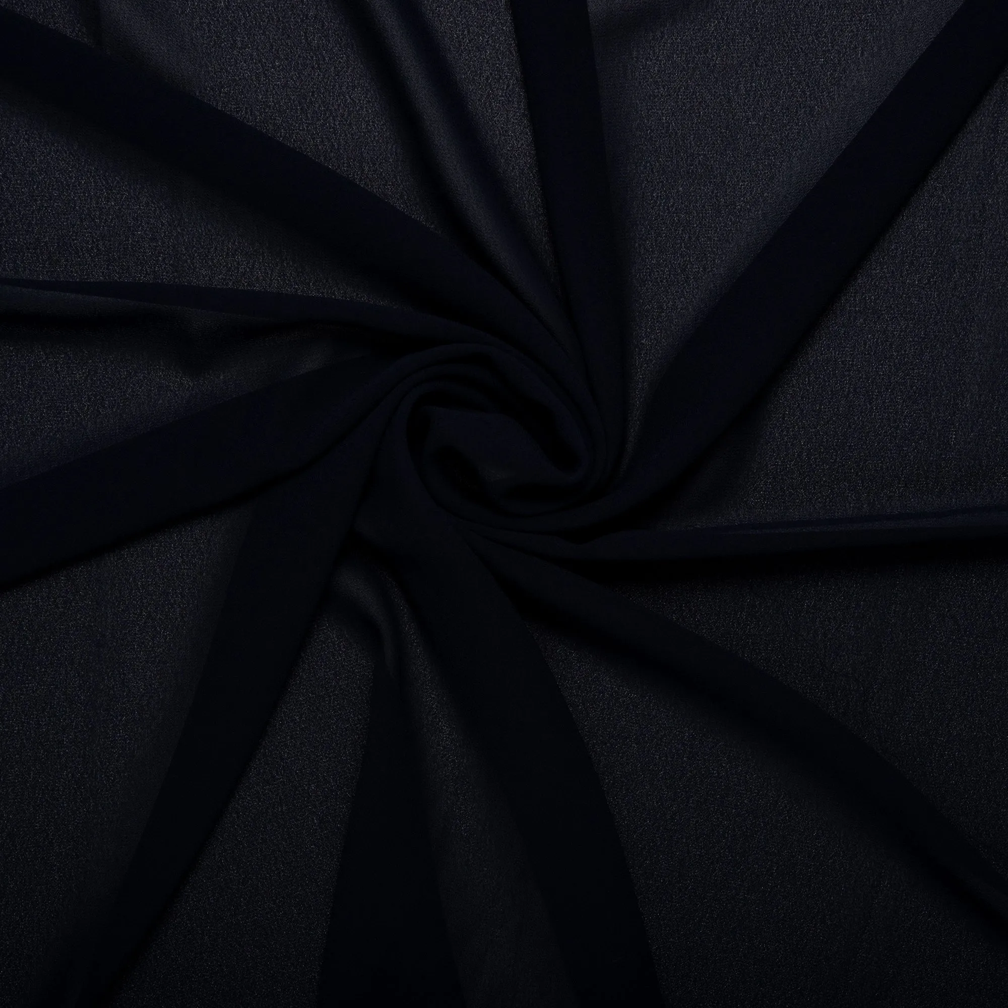 Solid Polyester - OLIVIA - Navy