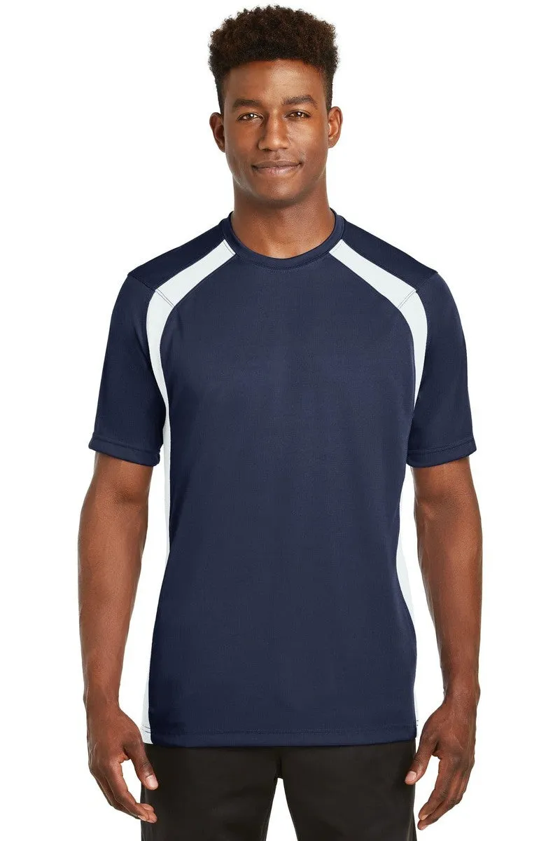 Sport-Tek T478: Dry Zone Colorblock Crew