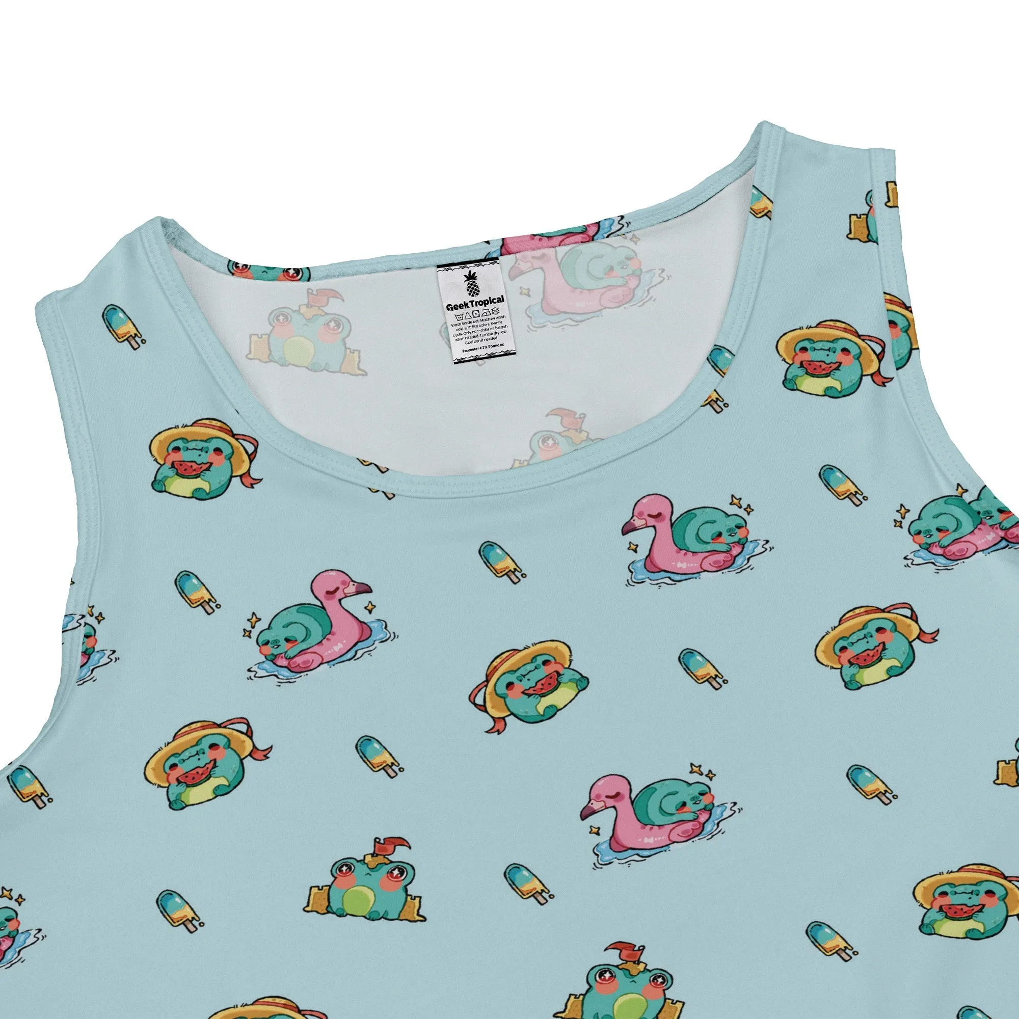 Summer Frogs Anime Dress