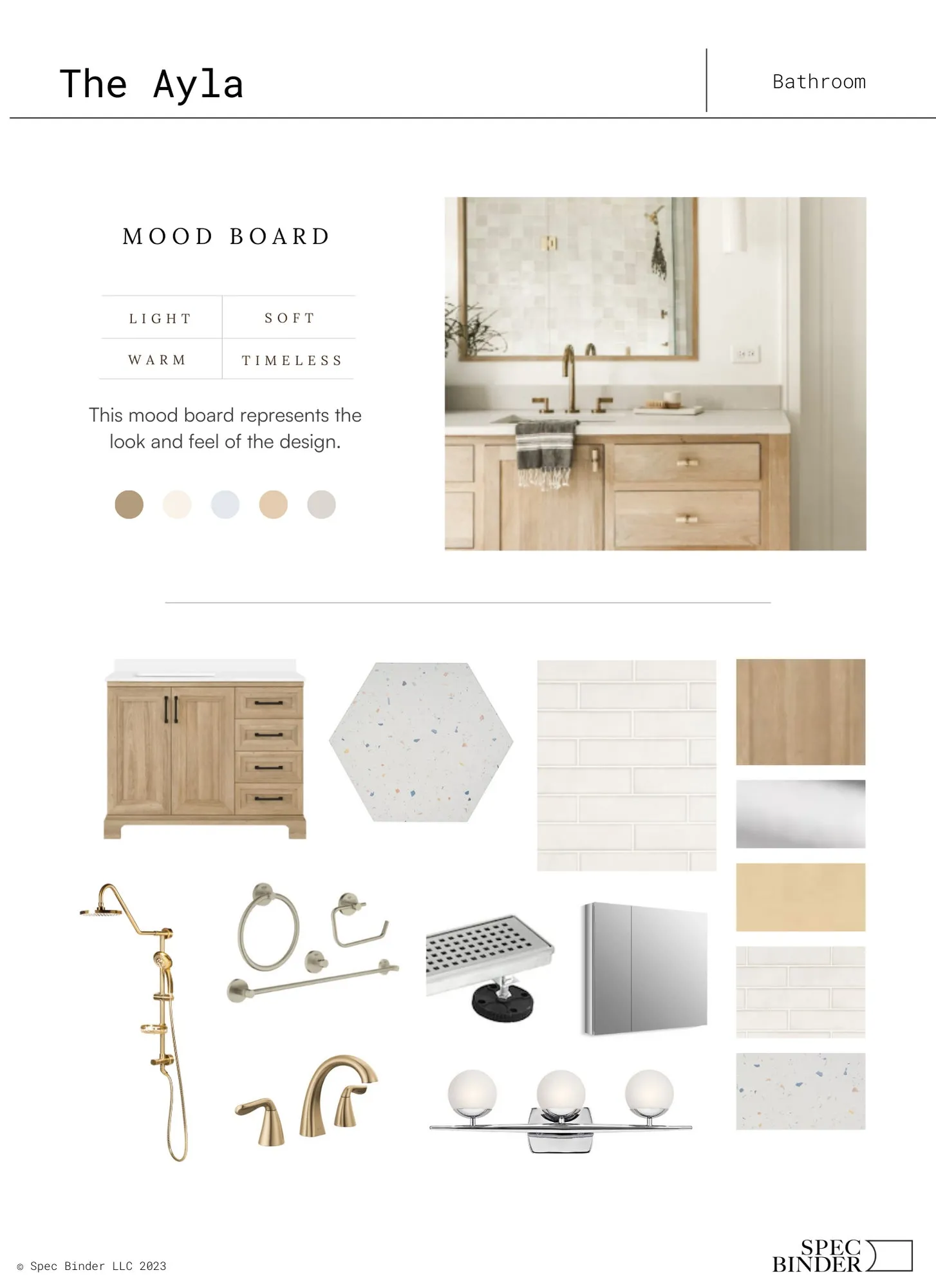 The Ayla Bathroom Design