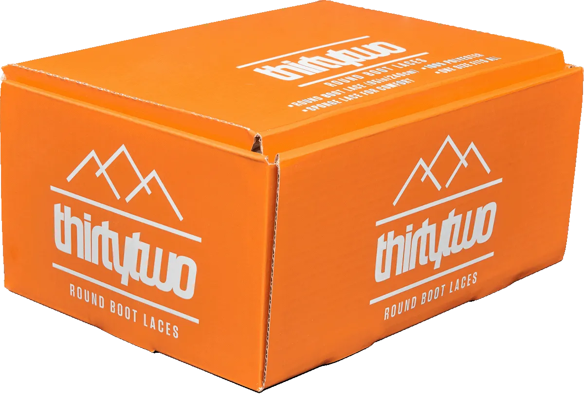 THIRTYTWO SNOWBOARD LACES BOX - ASSORTED COLORS (20 PAIRS)