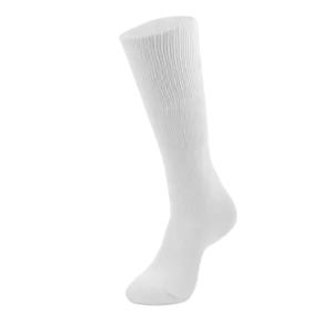 Thor-Lon Men's White Moderate Cushion Over Calf Sock