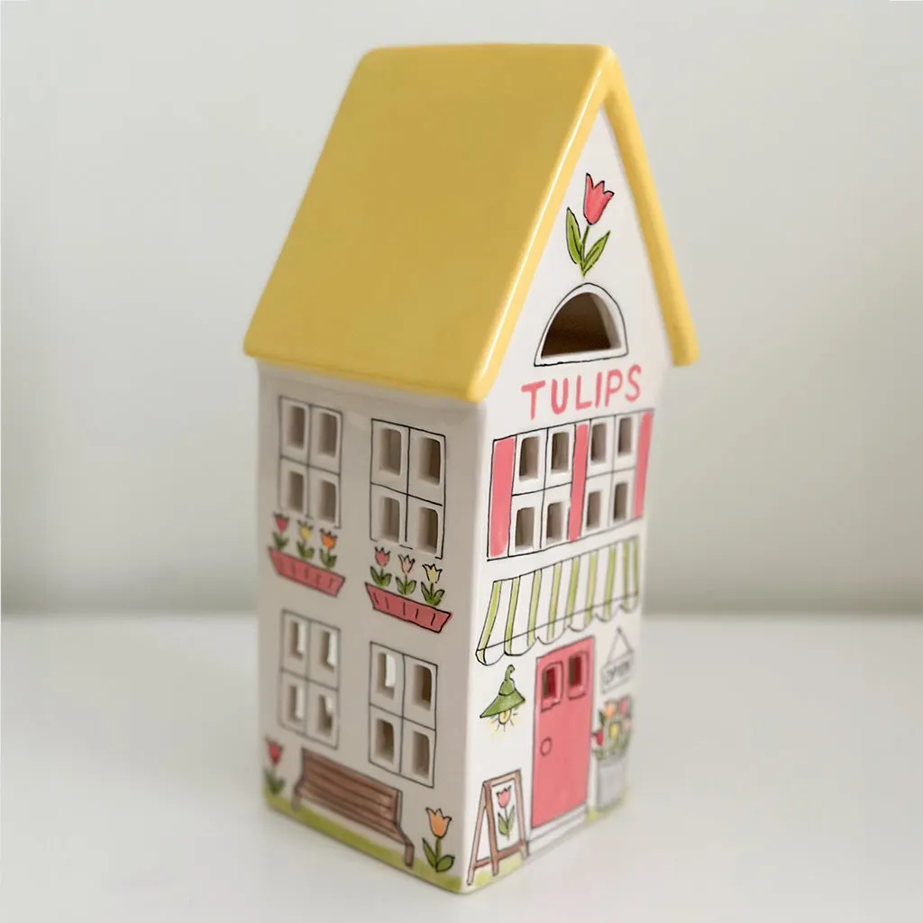 Tulip House Village Lantern