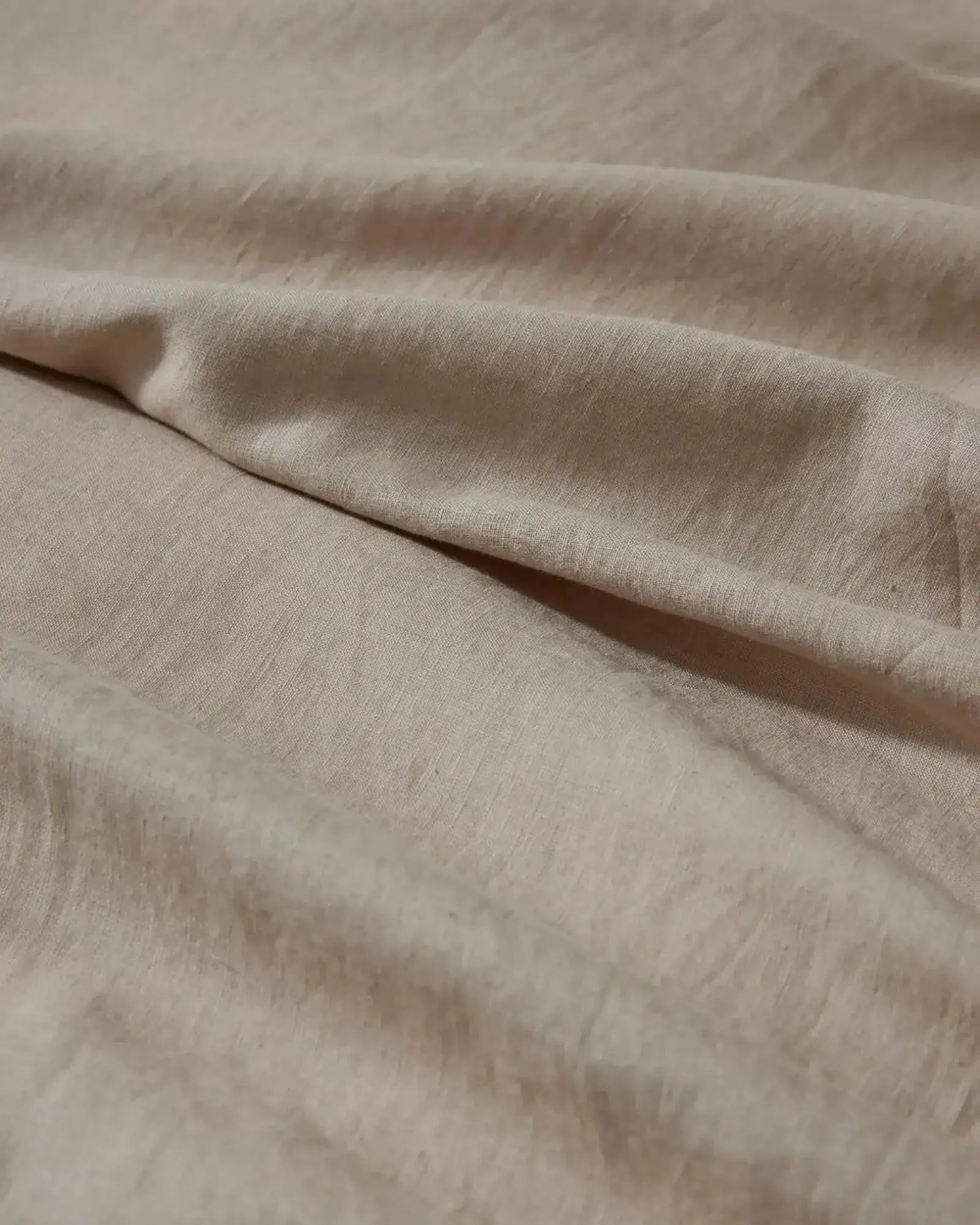 Weave Ravello Linen Flat Sheet - Shell