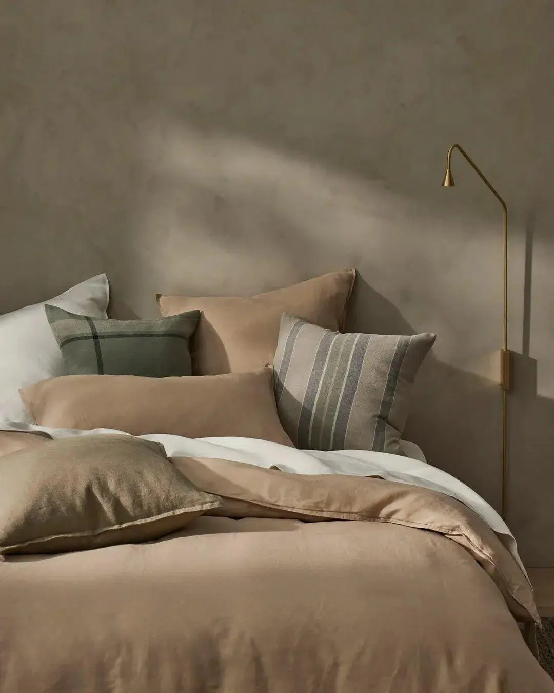 Weave Ravello Linen Flat Sheet - Shell