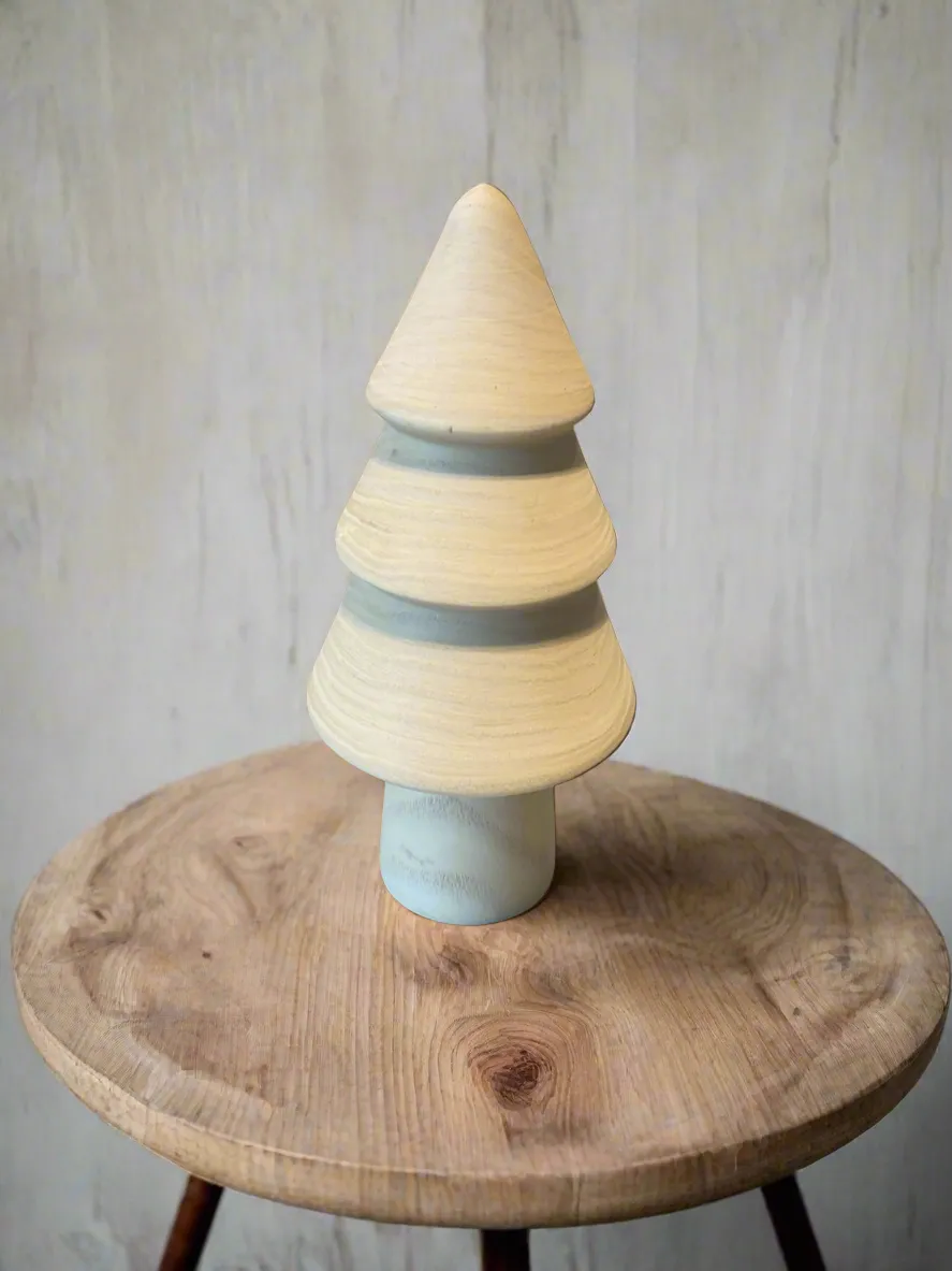 wooden tree 7"