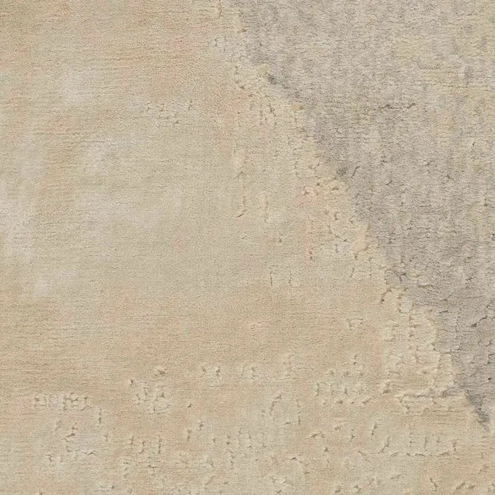 Wool & Silk CGS33 Ivory/Grey Rug