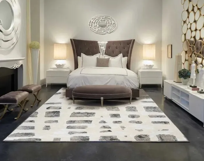 Wool CGW12 Marble White/Misted Morning Rug